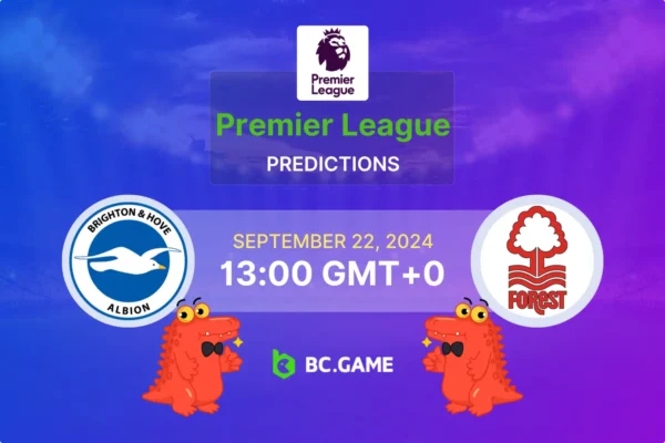 Brighton vs Nottingham Forest (2:2): Premier League 22/09/2024