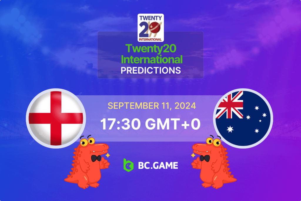 Match prediction for the England vs Australia game at T20 International Series 2024.