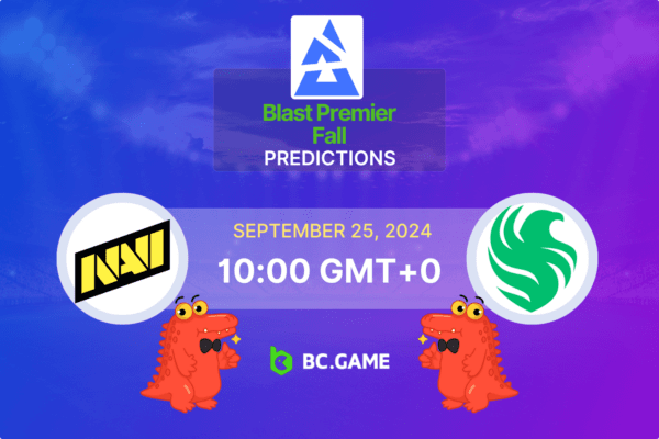 Natus Vincere — Falcons: Прогноз, коэффициенты, советы по ставкам на матч  — BLAST Premier: осень 25.09.2024