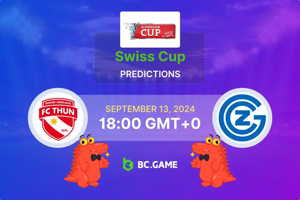 Swiss Cup Showdown: FC Thun vs Grasshopper Club Zurich Predictions and Insights.