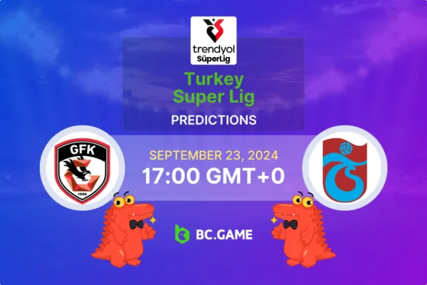 Gaziantep vs Trabzonspor (0:0): Turkish Super Lig 23/09/2024