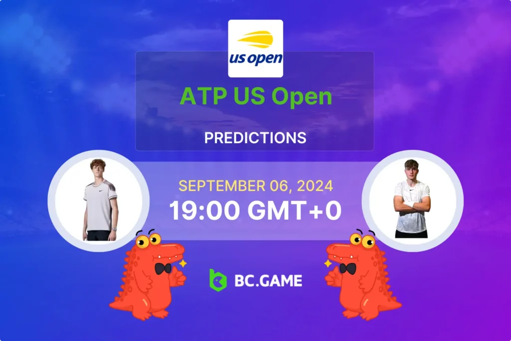 US Open Semifinal: Sinner vs Draper Prediction and Betting Analysis.