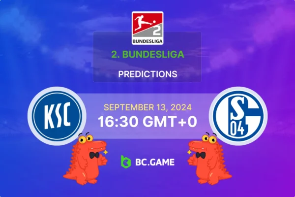 Karlsruhe SC vs Schalke 04 2:0 – 2. Bundesliga 13/09/2024