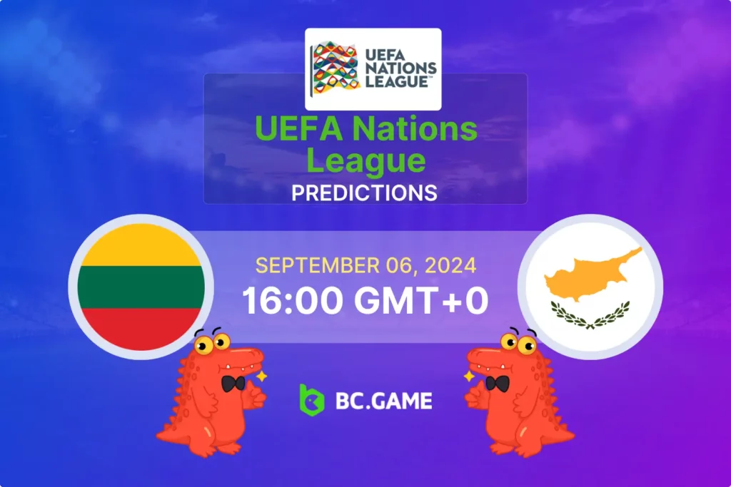 Lithuania vs Cyprus Prediction, Odds, Betting Tips – UEFA Nations League