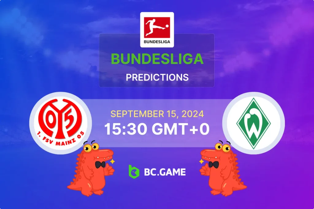 Mainz 05 vs Werder Bremen: Expert Betting Tips, Match Prediction & Latest Odds.