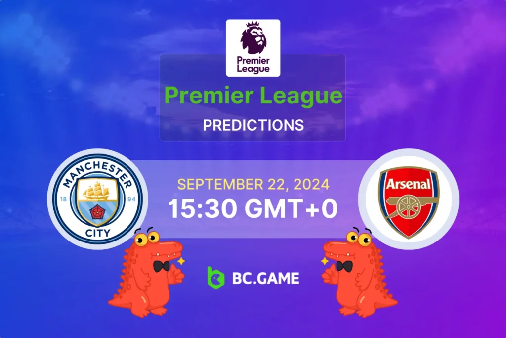 Manchester City vs Arsenal (2:2): Premier League 22/09/2024