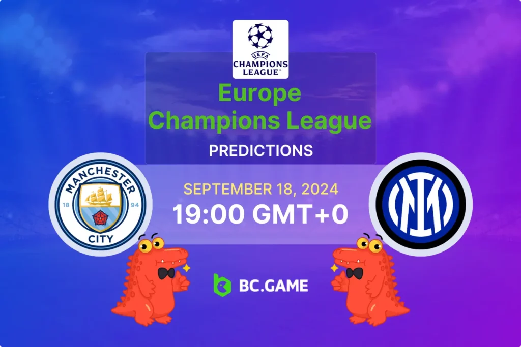 Manchester City vs Inter Milan (0:0): UEFA Champions League 18/09/2024