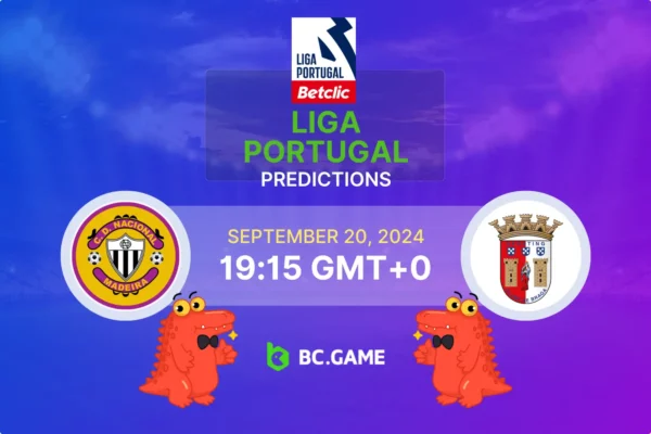 Nacional vs Braga (0:3): Liga Portugal 20/09/2024