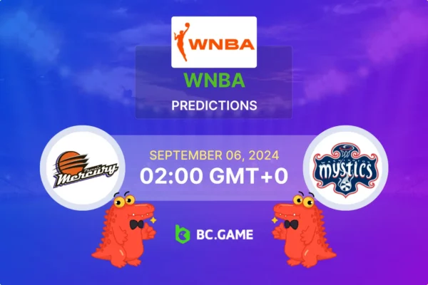 Phoenix Mercury vs Washington Mystics Prediction, Odds, Betting Tips – WNBA