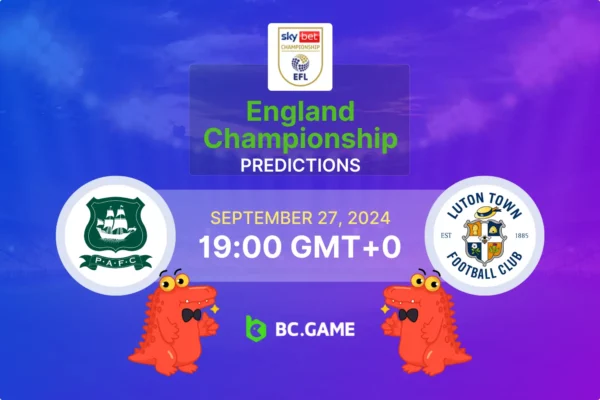 Plymouth Argyle vs Luton Town (3:1): Championship 27/09/2024