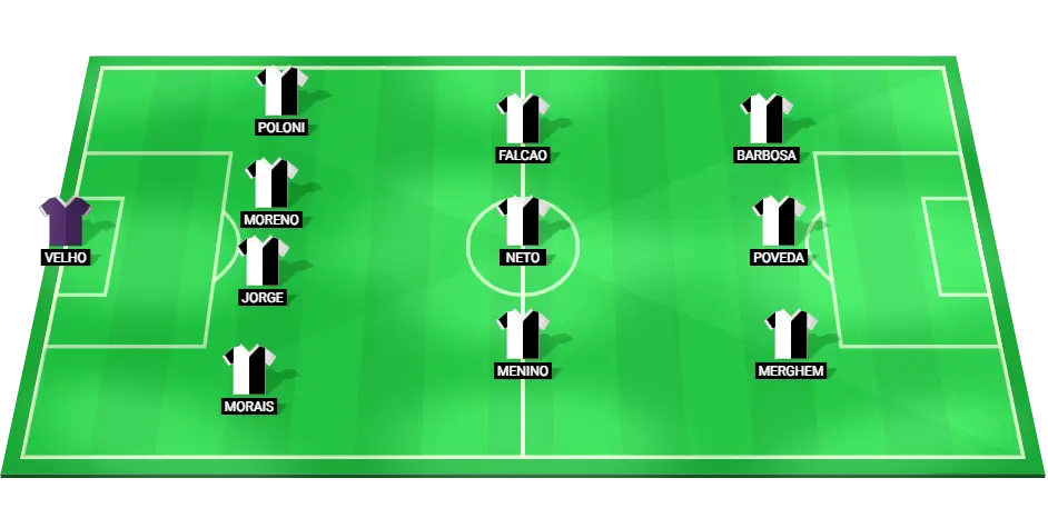 Predicted lineup of SC Farense for the football match against AVS.