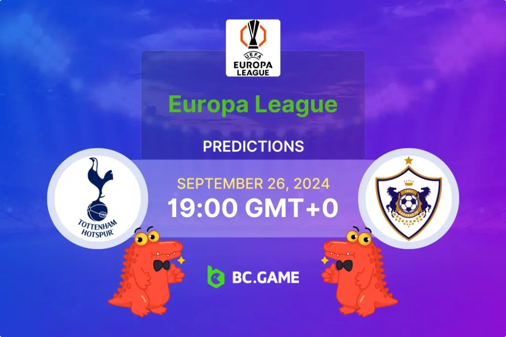 Tottenham Hotspur vs Qarabag Prediction: Europa League Clash, Key Insights & Betting Tips.