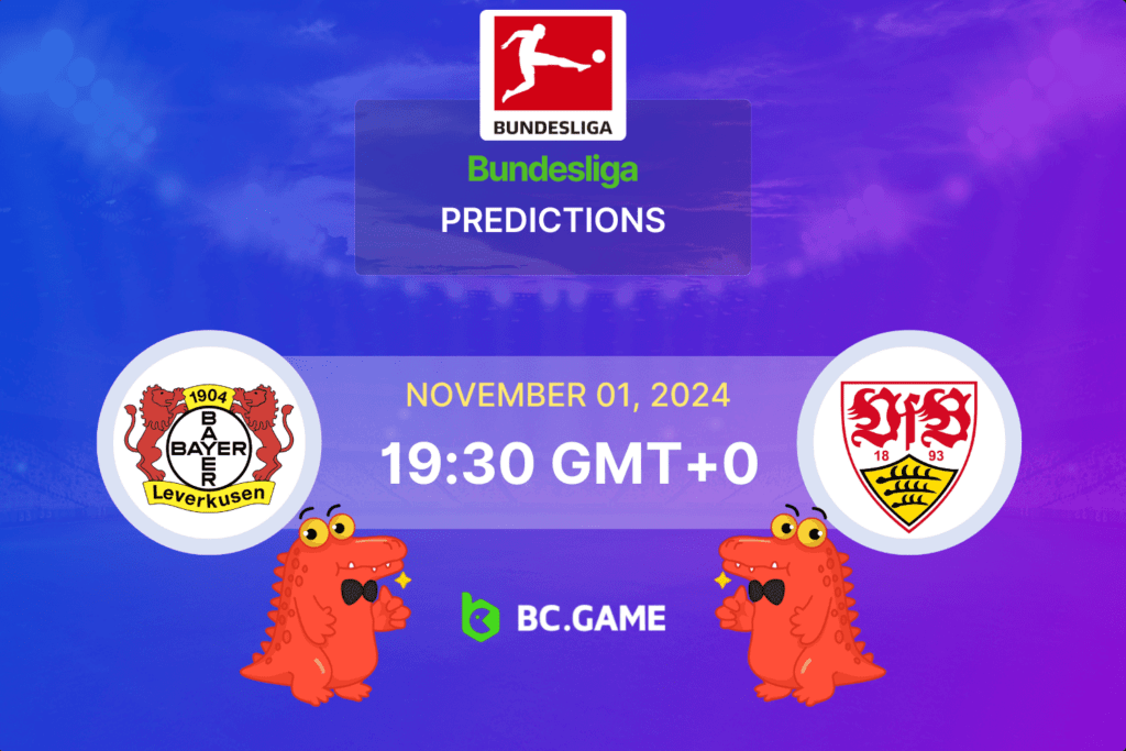 Match prediction for the Bayer Leverkusen vs Stuttgart game in the Bundesliga 2024