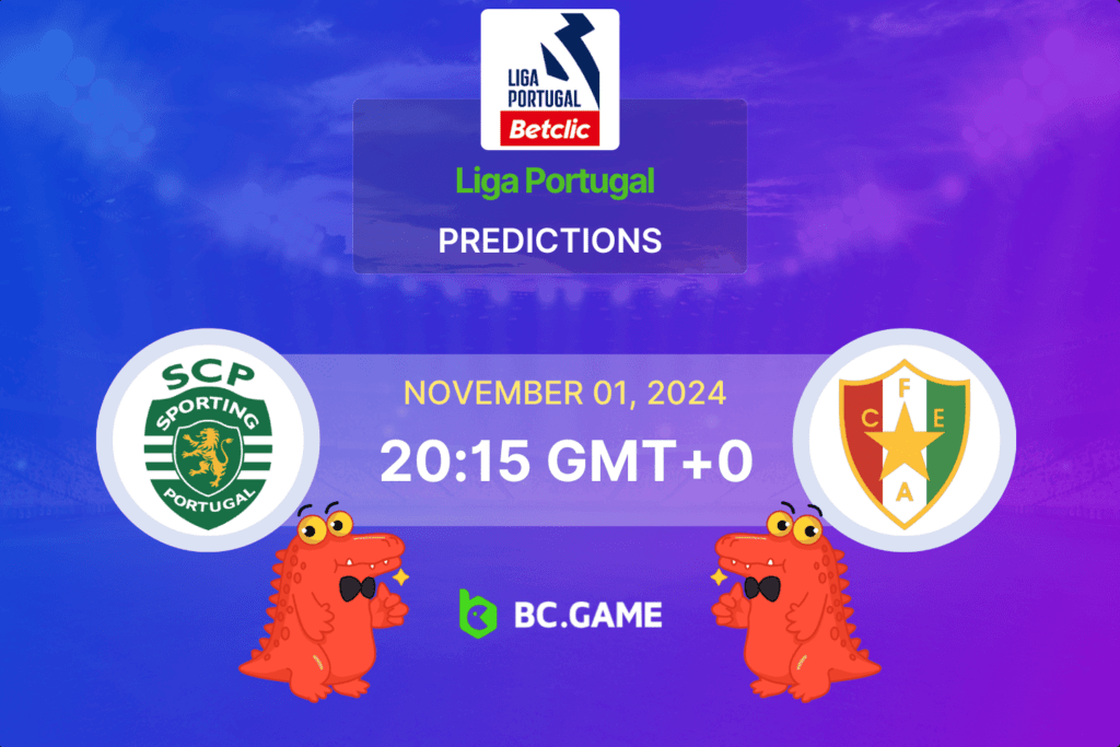 Sporting CP vs Estrela Amadora Prediction, Odds, Betting Tips – Primeira Liga 01/11/2024