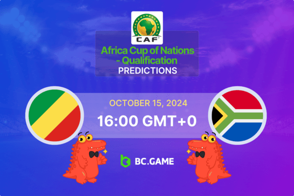 Congo vs South Africa (1:1): Africa Cup of Nations Qualification 15/10/2024