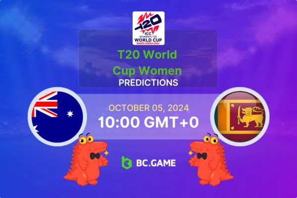 Australia W vs Sri Lanka W (Australia won by 6 wickets): ICC Women’s T20 World Cup 05/10/2024