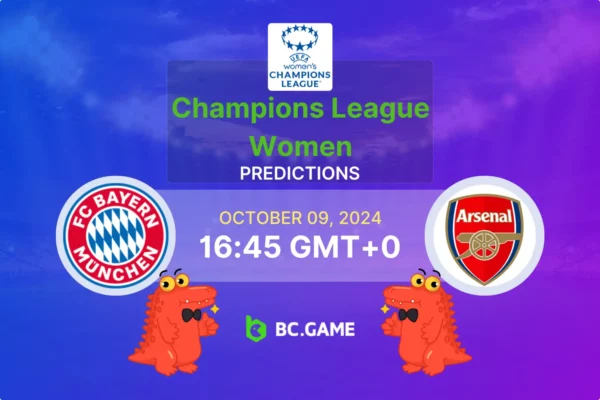 Bayern Munich W vs Arsenal W (5:2): Women’s Champions League 09/10/2024