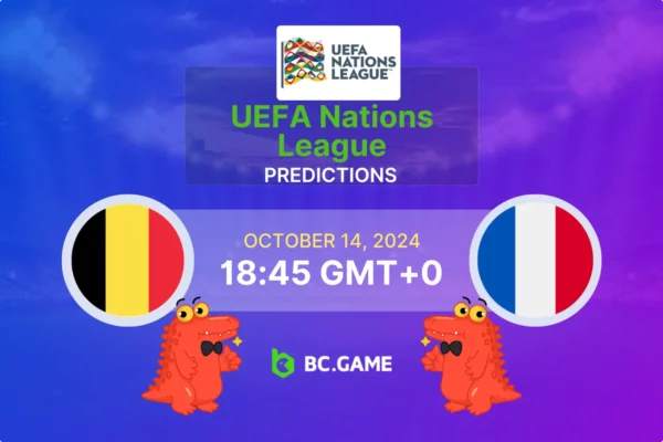 Belgium vs France (1:2): UEFA Nations League 14/10/2024