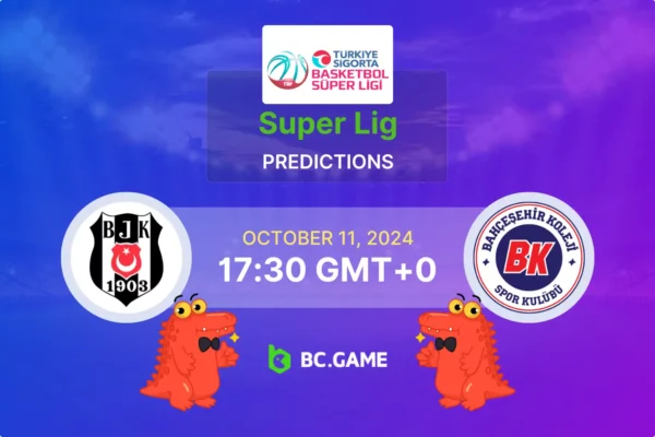 Besiktas vs Bahcesehir (82:78): Turkey Super Lig 11/10/2024