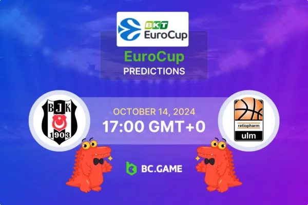 Besiktas vs Ulm (107:74): EuroCup 14/10/2024