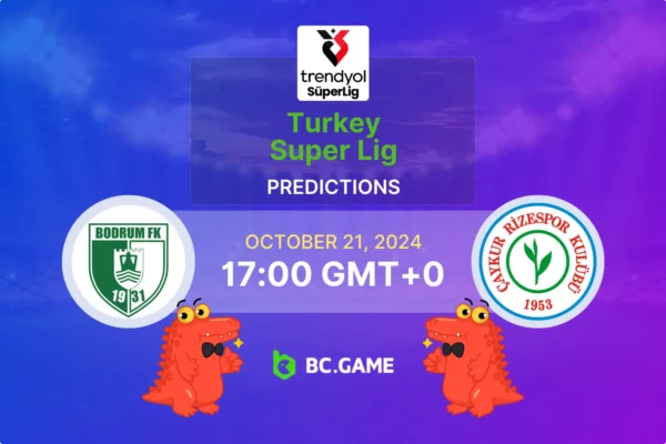 Bodrumspor vs Caykur Rizespor (0:1): Turkish Super Lig 21/10/2024