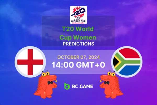 England W vs South Africa W (England won by 7 wickets): – ICC Women’s T20 World Cup 07/10/2024