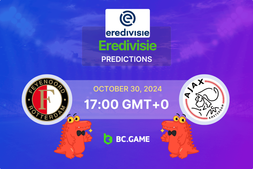 Match prediction for the Feyenoord vs Ajax game at Eredivisie 2024.