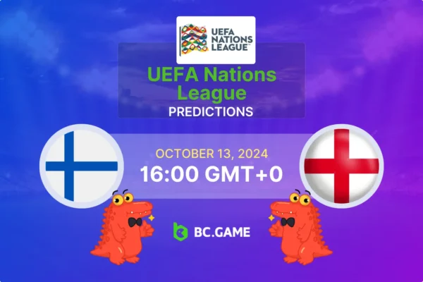 Finland vs England (1:3): UEFA Nations League 13/10/2024