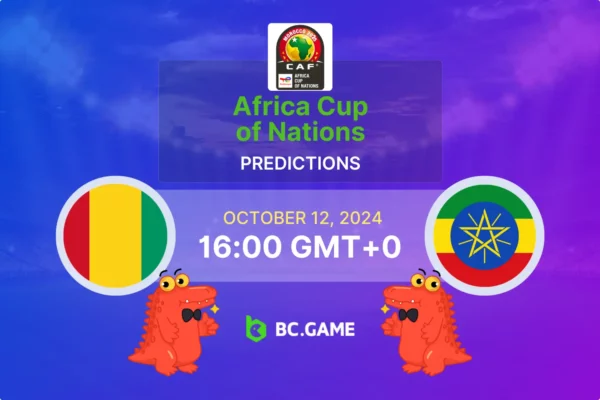 Guinea vs Ethiopia (4:1): Africa Cup of Nations Qualification 12/10/2024