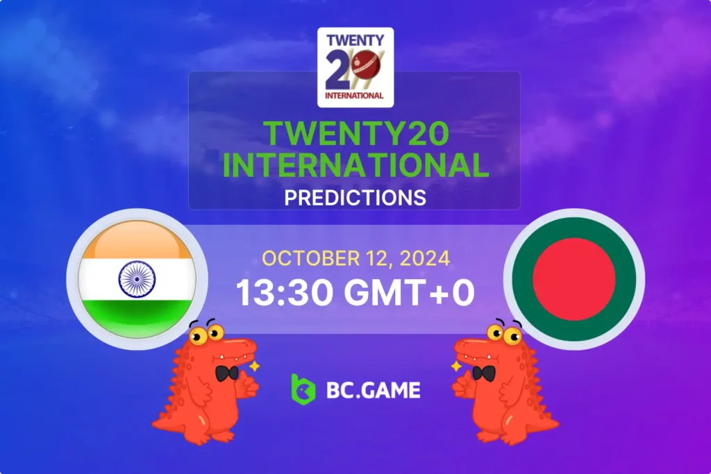 India vs Bangladesh Prediction: Odds, Betting Tips & Probable Lineups for T20I Match on 12/10/2024.