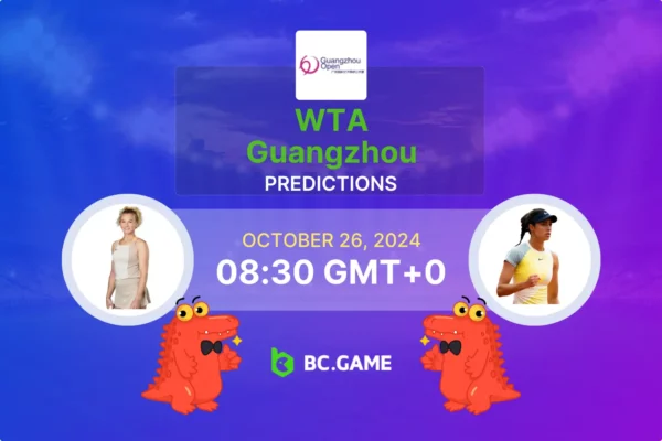 Katerina Siniakova vs Olga Danilovic (1:1 – retired  Siniakova): WTA Guangzhou 26/10/2024