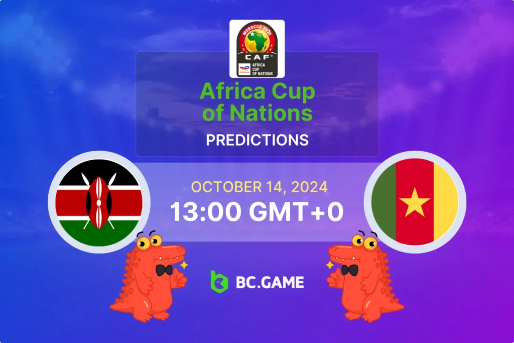 Kenya vs Cameroon (0:1): AFCON Qualifiers 14/10/2024