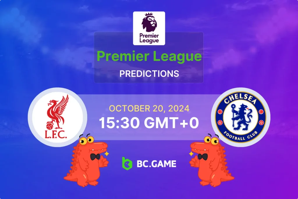 Liverpool vs Chelsea Prediction: Betting Tips, Odds & Analysis for October 20, 2024.