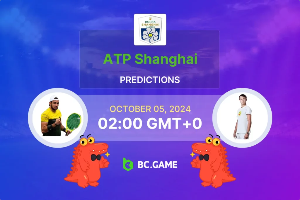 Matteo Berrettini vs Holger Rune: Expert Predictions & Betting Tips for ATP Shanghai Masters 2024.