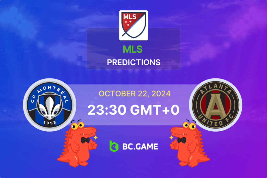 Match prediction for the CF Montreal vs Atlanta United game at MLS Playoffs 2024.