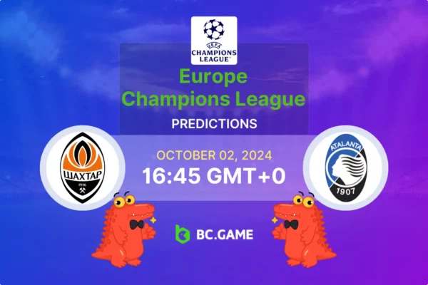 Shakhtar Donetsk vs Atalanta (0:3): Champions League 02/10/2024