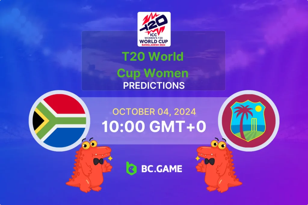 South Africa W vs West Indies W: Expert Predictions & Betting Tips for T20 World Cup.