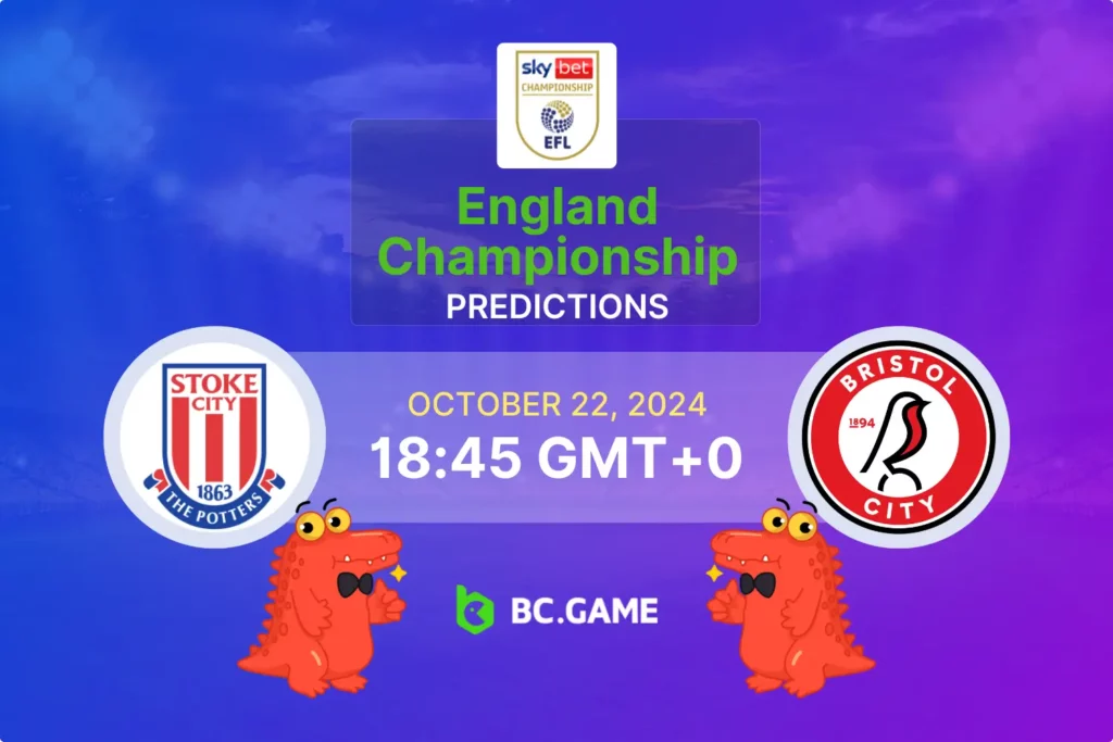 Stoke City vs Bristol City: Expert Match Prediction, Odds & Key Betting Tips – Championship.