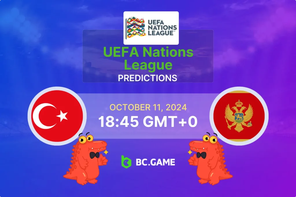 Turkey vs Montenegro: Best Betting Tips and Odds for Nations League.