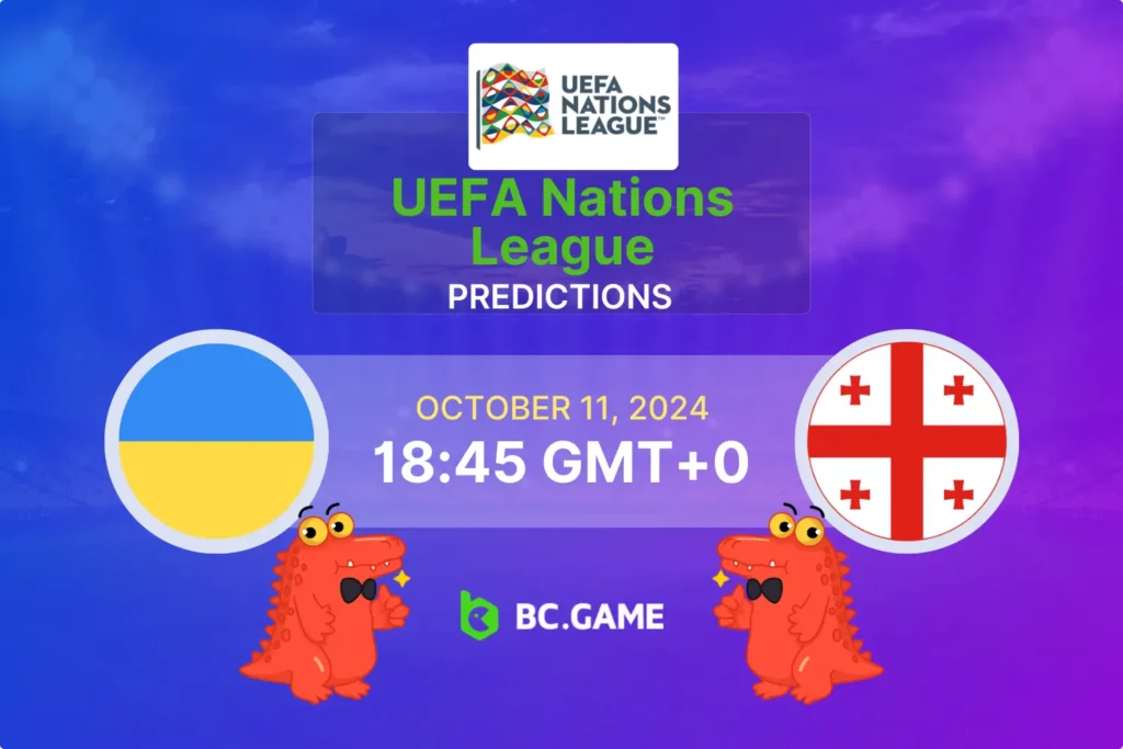 Ukraine vs Georgia: Expert Betting Tips for Nations League.