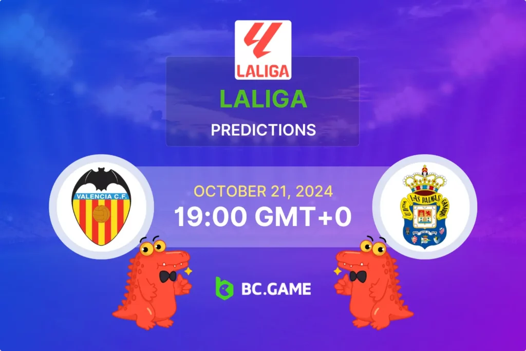 Valencia vs Las Palmas (2:3): LaLiga 21/10/2024