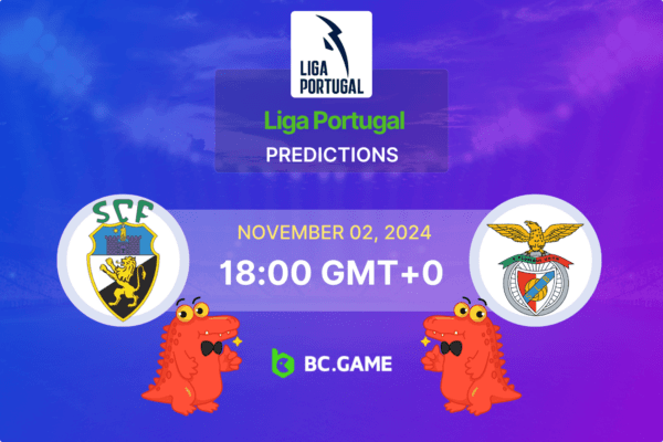 SC Farense vs Benfica Prediction, Odds, Betting Tips – Liga Portugal 02/11/2024