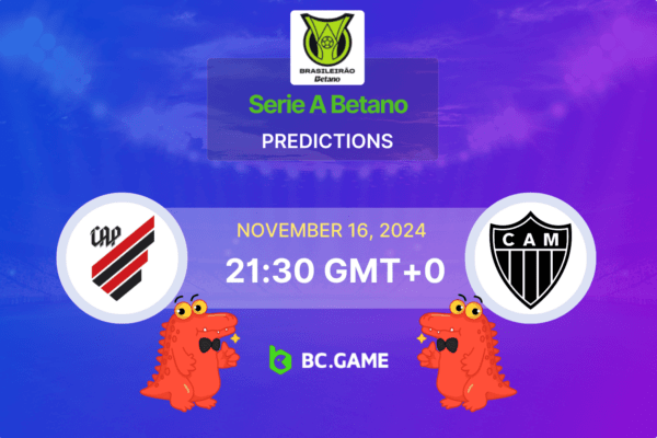 Athletico Paranaense vs Atletico Mineiro (1:0): Brasileiro Serie A 16/11/2024