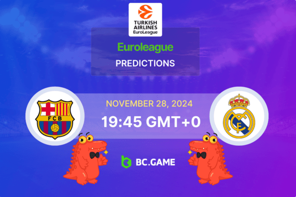 Barcelona vs Real Madrid (90:97): EuroLeague 28/11/2024