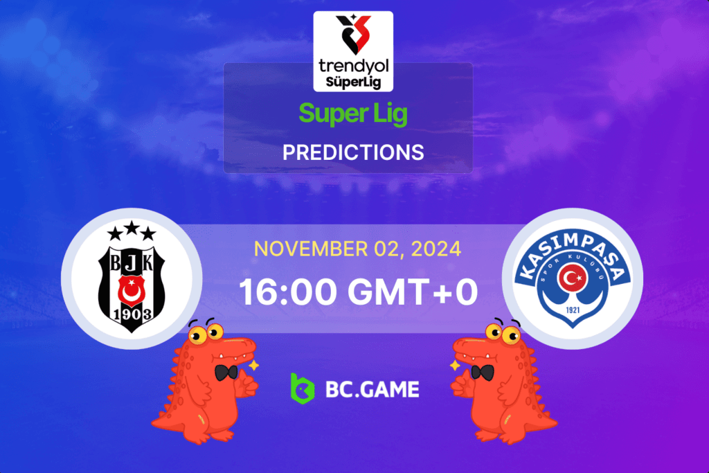 Beşiktaş vs Kasimpasa (1:3): Turkish Super Lig 02/11/2024