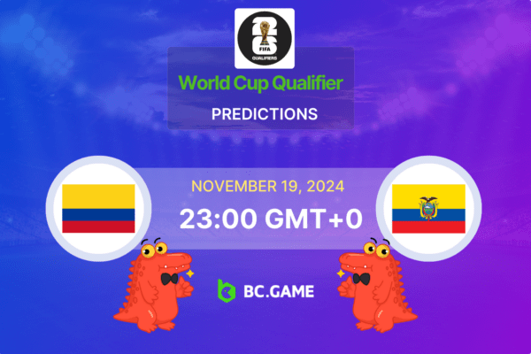 Colombia vs Ecuador Prediction, Odds, Betting Tips – World Cup Qualifiers 19/11/2024