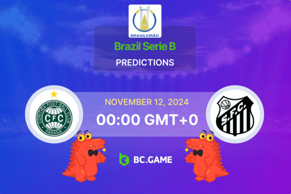 Coritiba – Santos: Palpite, Odds, Dicas de Apostas – Série B 12/11/2024