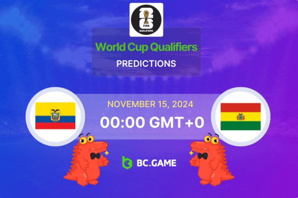 Ecuador vs Bolivia (4:0): World Cup Qualifier 15/11/2024