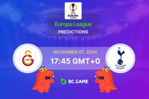 Galatasaray vs Tottenham Prediction, Odds, Betting Tips – UEFA Europa League 07/11/2024