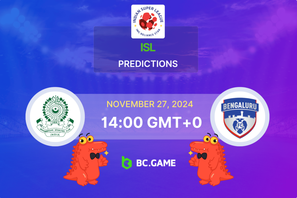 Match prediction for the Mohammedan vs Bengaluru FC game in the Super League 2024.